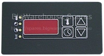 Keypad foil tilting bratt pan NEP203/303/603 NER080/150/250/300