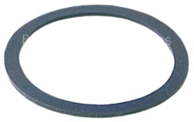 Gasket silicone ID ø 57,5mm ED ø 68mm thickness 2mm