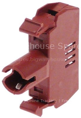 Indicator socket GENERAL ELECTRIC 187020 max 250V 0,01A red/brow