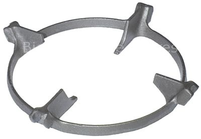 Reducer for pan support ø 190mm