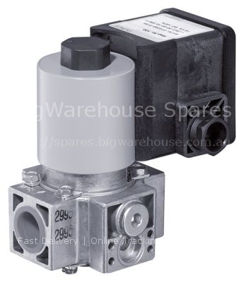 Gas valve 230VAC DN 20mm connection 3/4" L 100mm DUNGS p max 0,3