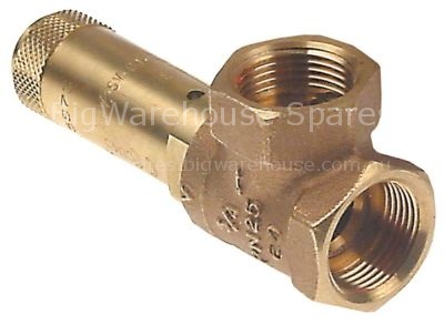 Safety valve T1: 3/4" T2: 3/4" triggering pressure 0,65bar