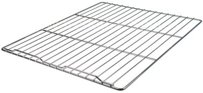 Grate GN 2/1 W 530mm D 650mm chrome-plated steel with hinge camp