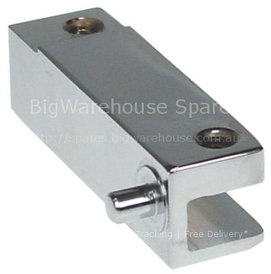 Hinge bearing with bolt mounting pos. lower