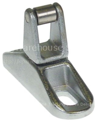 Door catch H 39mm L 69mm W 20mm mounting distance 40mm with roll