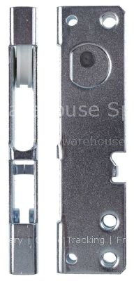 Opposite support oven hinge