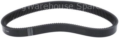 Toothed belt profile V L 1000mm CODE 4668 W 31,5mm