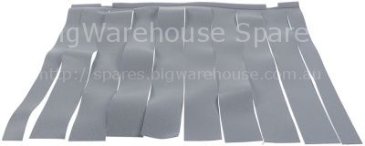 Curtain W 550mm H 458mm