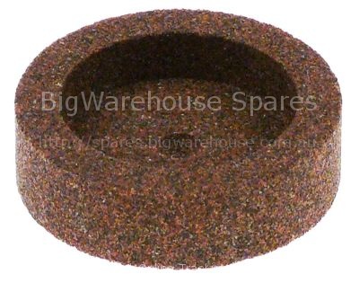 Grindstone ø 45mm thickness 15mm bore ø 6mm grained coarse witho