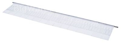 Curtain for ice maker W 570mm H 115mm shaft length 610mm shaft ø