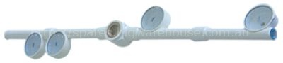 Spray arm L 435mm nozzles 4 for ice maker