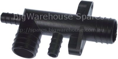 Hose connector 2-way for ice-cube maker