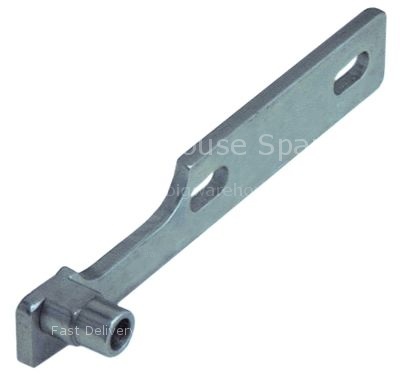 Hinge bearing with bolt mounting pos. upper refrigerator