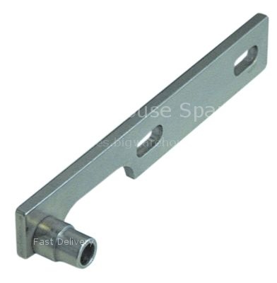 Hinge bearing with bolt mounting pos. lower refrigerator
