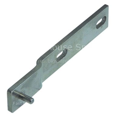Hinge bearing with bolt mounting pos. right/left refrigerator