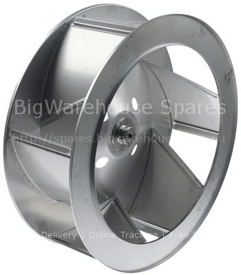 Fan wheel blades 6 D1 ø 440mm D2 ø 10mm D3 ø 10mm H1 154mm H2 15