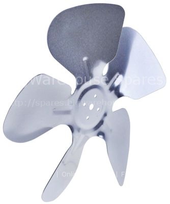 Fan wheel blowing ø 230mm fan wheel mounting 25,4mm blade angle