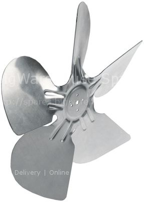 Fan wheel sucking ø 300mm fan wheel mounting 25,4mm blade angle