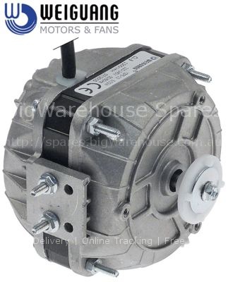 Fan motor 5W 230V 50-60Hz L1 44mm L2 48mm L3 79mm W 84mm cable l
