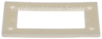 Gasket suitable for ELECTROLUX, ZANUSSI combi-steamer L 115mm W