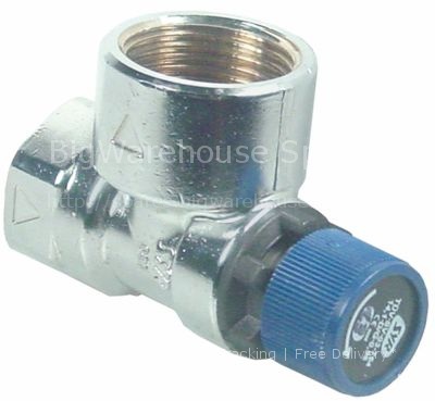 Safety valve T1: 1/2" T2: 1/2" triggering pressure 1,3bar