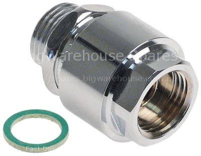 Pipe aerator inlet 1/2" outlet 1/2" approval DVGW