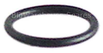 O-ring EPDM thickness 2,4mm ID ø 17,3mm Qty 1 pcs