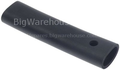Cover for door handle L 148mm rubber black