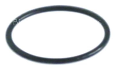 O-ring EPDM thickness 1,78mm ID ø 31,47mm Qty 1 pcs