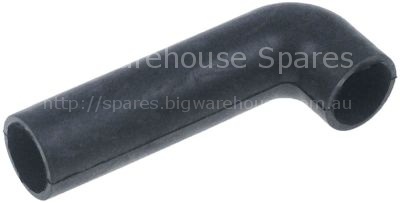 Formed hose end piece A ext. ø 30mm end piece A int. ø 24mm AD2