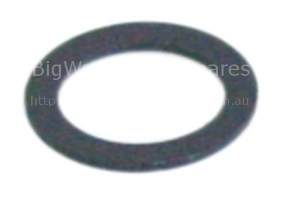 Flat gasket rubber D1 ø 18mm D2 ø 13mm thickness 1mm for nozzle