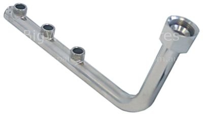Wash arm L 230mm H 110mm nozzles 3 mounting pos. upper