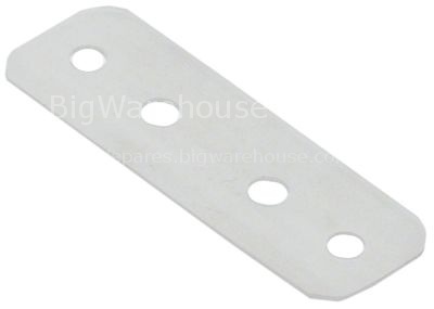 Gasket for heating element L 74mm W 26mm H 1mm silicone suitable