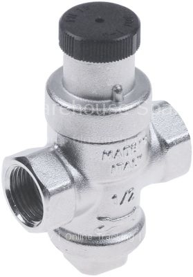 Pressure reduction valve connection 1/2" setting range 1-4bar p
