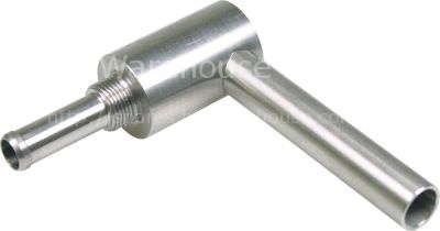 Inlet spout for pasta cooker
