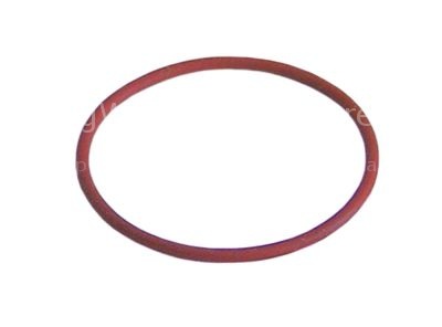 O-ring silicone thickness 3mm ID ø 55mm Qty 1 pcs