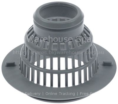 Round filters for intake body H 88mm with screw connection