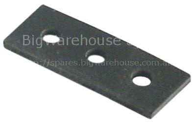 Gasket suitable for ZANUSSI equiv. no. 046360 L 47mm W 18,5mm th