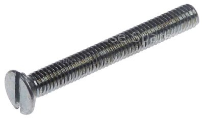 Countersunk screw thread M6 L 50mm SS DIN 963/ISO 2009 Qty 1 pcs