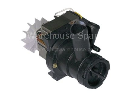 Drain pump with auxiliary pressure connection inlet ø 25mm outle