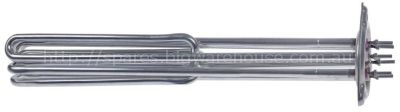 Heating element 10500W 230V mounting ø 60mm heating circuits 3 L