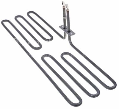 Heating element 3000W 230V L 137mm W 515mm H 48mm connection mal