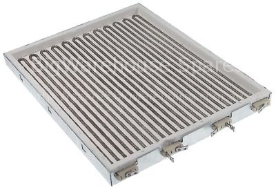 Radiation heater rectangular 9000W 400V L 432mm W 340mm heating