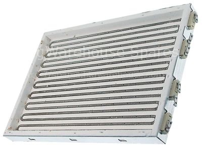 Radiation heater rectangular 5000W 230V L 410mm W 280mm heating