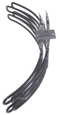Heating element 8000W 230V heating circuits 2 L 150mm W 545mm H