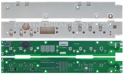 Keypad PCB dishwasher L 345mm W 50mm
