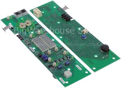 Control PCB L 290mm W 80mm cable length 800mm green display 2x4