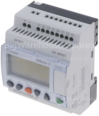 Electronic controller CROUZET relay outputs 4 relays 100-240V AC