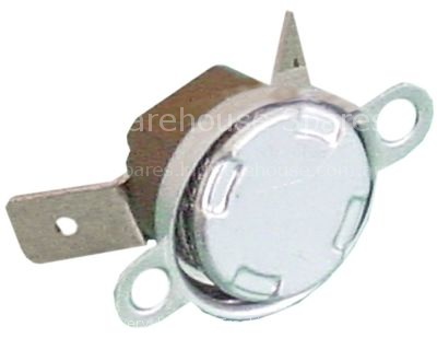 Bi-metal safety thermostat hole distance 238mm switch-off temp.