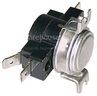 Bi-metal thermostat hole distance 38mm switch-off temp. 53°C 1CO